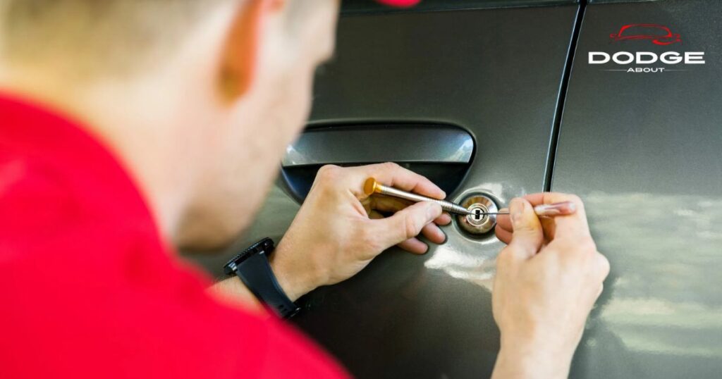 Contacting a locksmith or auto service provider