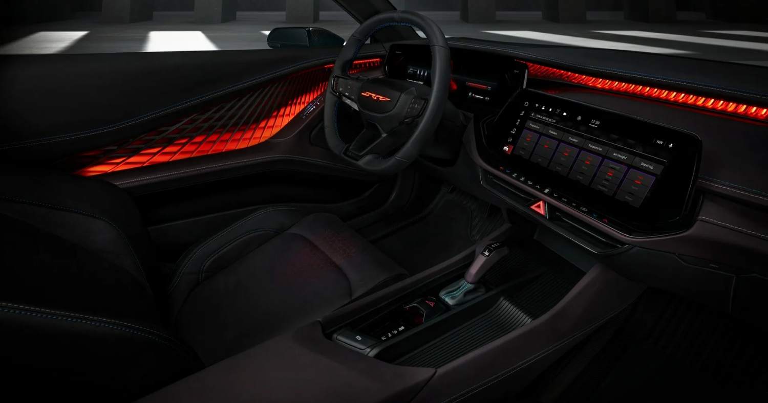 Dodge Charger Daytona SRT EV Interior, Specs, Range, & Size